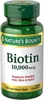 VIÊN UỐNG ĐẸP DA, TÓC VÀ MÓNG NATURE'S BOUNTY BIOTIN 10,000 MCG - 120 VIÊN