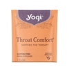 TRÀ THẢO DƯỢC HỮU CƠ LÀM DỊU CỔ HỌNG HƯƠNG VỎ CAM & RỄ CAM THẢO YOGI TEA THROAT COMFORT, CAFFEINE-FREE ORGANIC HERBAL TEA, (16 GÓI)