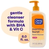 SỬA RỬA MẶT TRỊ MỤN HÀNG NGÀY - CLEAN & CLEAR MORNING BURST OIL-FREE GENTLE DAILY ACNE FACE WASH, 8 FL. OZ