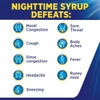SIRO TRỊ HO VÀ CẢM LẠNH NẶNG NGÀY & ĐÊM - THERAFLU MULTI-SYMPTOM FLU RELIEF MAX STRENGTH DAY & NIGHT LIQUID - HONEY ELDERBERRY, SET 2 CHAI