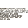 KẸO SÔ CÔ LA ĐEN HẠNH NHÂN VỚI MUỐI BIỂN - BARKTHINS DARK CHOCOLATE ALMOND AND SEA SALT SNACKING CHOCOLATE, 4.7 OZ