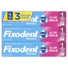 KEM DÁN RĂNG GIẢ - FIXODENT COMPLETE ORIGINAL DENTURE ADHESIVE CREAM, 2.4 OZ, 3 PACK