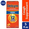 SIRO GIẢM HO DÀNH CHO NGƯỜI LỚN HƯƠNG CAM - DELSYM ADULT 12 HOUR COUGH RELIEF MEDICINE, POWERFUL COUGH RELIEF FOR 12 GOOD HOURS, COUGH SUPPRESSING LIQUID, #1 PHARMACIST RECOMMENDED, ORANGE FLAVOR, 5 FL OZ