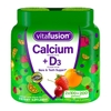 KẸO DẺO BỔ SUNG CANXI & VITAMIN D3 - VITAFUSION CALCIUM + D3 GUMMIES, SET 2 HỘP