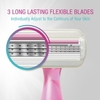 DAO CẠO CHO DA NHAY CẢM DÀNH CHO NỮ - BIC SOLEIL SENSITIVE 3 BLADE WOMEN'S RAZOR, 3 DAO CẠO