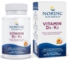 VIÊN UỐNG HỖ TRỢ XƯƠNG & MIỄN DỊCH – VITAMIN D3 + K2 NORDIC NATURALS 60 SOFTGELS