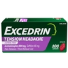 THUỐC GIẢM ĐAU ĐẦU CĂNG THẲNG - EXCEDRIN TENSION HEADACHE RELIEF ACETAMINOPHEN AND CAFFEINE CAPLETS, 100 VIÊN