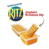 BÁNH QUY GIÒN VỊ PHÔ MAI HANDI-SNACKS RITZ CRACKERS 'N CHEESY DIP SNACK PACKS, 12 GÓI