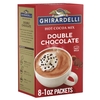 HỖN HỢP SÔ CÔ LA NÓNG - GHIRARDELLI DOUBLE CHOCOLATE HOT COCOA MIX - 8OZ/8 GÓI