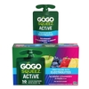 NƯỚC TRÁI CÂY CÓ CHẤT ĐIỆN GIẢI VỊ DÂU, VIỆT QUỐC VÀ CHANH - GOGO SQUEEZ ACTIVE FRUIT BLEND WITH ELECTROLYTES, BLUEBERRY STRAWBERRY LEMON, 3.9 OZ/10CT