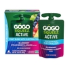 NƯỚC TRÁI CÂY CÓ CHẤT ĐIỆN GIẢI VỊ DÂU, VIỆT QUỐC VÀ CHANH - GOGO SQUEEZ ACTIVE FRUIT BLEND WITH ELECTROLYTES, BLUEBERRY STRAWBERRY LEMON, 3.9 OZ/4CT