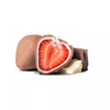 DÂU TÂY PHỦ SÔ CÔ LA TRẮNG SỮA - TRU FRU WHITE & MILK CHOCOLATE COVERED STRAWBERRIES, FROZEN, 18 OZ