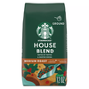 CÀ PHÊ RANG VỪA HƯƠNG VỊ KẸO BƠ CỨNG VÀ CA CAO - STARBUCKS MEDIUM ROAST GROUND COFFEE- HOUSE BLEND - 100% ARABICA, 12 OZ