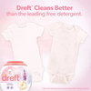 VIÊN GIẶC CÓ MÙI THƠM - DREFT LIGHTLY SCENTED HE COMPATIBLE LAUNDRY DETERGENT SOAP PACS, 1.88 KG