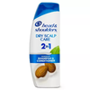 DẦU GỘI & DẦU XẢ TRỊ GÀU 2 TRONG 1 - HEAD & SHOULDERS DRY SCALP CARE 2-IN-1 DANDRUFF SHAMPOO + CONDITIONER WITH ALMOND OIL12.5 OZ