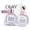 SERUM DƯỠNG ẨM SÁNG DA & GIẢM NẾP NHĂN - OLAY SUPER SERUM 5 IN 1 BENEFIT FACE SERUM, 1 OZ