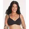 ÁO NGỰC NỮ KHÔNG GỌNG MÀU ĐEN - HANES WOMEN'S CONCEALING PETALS WIRELESS BRA WITH CONVERTIBLE STRAPS BLACK