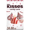 KẸO QUE HƯƠNG BẠC HÀ - HERSHEY'S KISSES CANDY CANE FLAVORED CHRISTMAS CANDY, BULK BAG 34.88 OZ