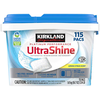 VIÊN RỬA CHÉN DÀNH CHO MÁY KIRKLAND SIGNATURE PLATIUM PERFORMANCE ULTRASHINE DISHWASHER DETERGENT PACS
