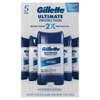 LĂN KHỬ MÙI DẠNG GEL ~ GILLETTE ULTIMATE PROTECTION, 19OZ ~ 538G/SÉT 5 CHAI