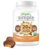 BỘT PROTEIN THỰC VẬT HỮU CƠ VỊ SÔ CÔ LA BƠ ĐẬU PHỘNG - ORGAIN USDA ORGANIC SIMPLE PLANT PROTEIN POWDER, CHOCOLATE PEANUT BUTTER CUP, 32.6 OZ