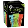 HẠT DẺ TÁCH VỎ GÓI ĐA DẠNG HỖN HỢP - WONDERFUL PISTACHIOS, NO SHELL, VARIETY PACK, 24 GÓI