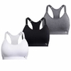 ÁO NGỰC THỂ THAO NỮ SET MÀU ĐEN - PUMA LADIES' SPORTS BRA, SET 3 CÁI