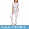 BỘ ĐỒ NGỦ PYJAMA MÀU XANH DÀNH CHO NỮ - FLORA NIKROOZ LADIES' 2-PIECE PAJAMA SET