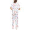 BỘ ĐỒ NGỦ PYJAMA MÀU XANH DÀNH CHO NỮ - FLORA NIKROOZ LADIES' 2-PIECE PAJAMA SET