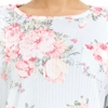 BỘ ĐỒ NGỦ PYJAMA MÀU XANH DÀNH CHO NỮ - FLORA NIKROOZ LADIES' 2-PIECE PAJAMA SET