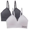 ÁO LÓT NỮ SET MÀU XÁM - DKNY LADIES' SEAMLESS BRA, SET 2 CÁI