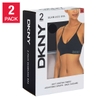 ÁO LÓT NỮ SET MÀU ĐEN - DKNY LADIES' SEAMLESS BRA, SET 2 CÁI
