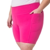 QUẦN THỂ THAO NĂNG ĐỘNG DÀNH CHO NỮ MÀU HỒNG - MONDETTA LADIES' ACTIVE RIBBED BIKE SHORT