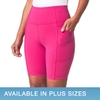 QUẦN THỂ THAO NĂNG ĐỘNG DÀNH CHO NỮ MÀU HỒNG - MONDETTA LADIES' ACTIVE RIBBED BIKE SHORT