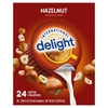 KEM HẠT PHỈ DẠNG LỎNG - INTERNATIONAL DELIGHT HAZELNUT COFFEE CREAMER SINGLES, 24 CỐC