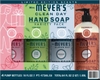XÀ PHÒNG RỬA TAY MRS. MEYERS HOLIDAY HAND SOAP, 16 OZ 4 PACK