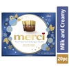 KẸO SÔ - CÔ - LA - MERCI MILK ASSORTED HOLIDAY CHOCOLATE CANDY, 8.8OZ