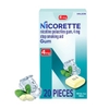 KẸO CAO SU HỖ TRỢ CAI THUỐC LÁ - NICORETTE 4MG GUM STOP SMOKING AID - WHITE ICE MINT, 20 VIÊN