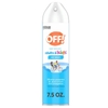 BÌNH XỊT XUA ĐUỔI CÔN TRÙNG - OFF! INSECT REPELLENT AEROSOL FOR ADULTS & KIDS, FRAGRANCE-FREE, DEET FREE BUG SPRAY FOR EVERYDAY PROTECTION FROM MOSQUITOES, TRAVEL ESSENTIALS, 7.5 OZ