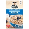 BỘT YẾN MẠCH ĂN LIỀN VỊ VIỆT QUẤT & KEM - QUAKER INSTANT OATMEAL, BLUEBERRIES & CREAM, 8.4 OZ