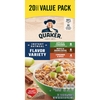 BỘT YẾN MẠCH ĂN LIỀN QUAKER OATS INSTANT OATMEAL, FLAVOR VARIETY, VALUE PACK, 20 GÓI