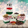 HỘP QUÀ BÁNH KẸO 4 TẦNG HAPPY HOLIDAYS SWEETS 4 TIER TOWER