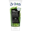 SỮA RỬA MẶT TẨY TẾ BÀO CHẾT HƯƠNG TRÀ XANH & THAN TRE - ST. IVES BLACKHEAD CLEARING EXFOLIATING FACE SCRUB, GREEN TEA & BAMBOO FACIAL EXFOLIATOR 6 OZ
