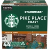 CÀ PHÊ RANG VỪA DẠNG VIÊN - STARBUCKS PIKE PLACE ROAST, MEDIUM ROAST COFFEE, KEURIG K-CUP SINGLE SERVE COFFEE PODS, 44 VIÊN