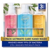 NƯỚC RỬA TAY - SAFEGUARD ULTIMATE CARE HAND WASH, VARIETY PACK, 15.5 FL. OZ., 3 PK.