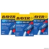 BỘT GIẢM ĐAU DẠNG GÓI - BAYER RAPID RELIEF POWDER PACKS WITH ASPIRIN & CAFFEINE, 60 GÓI