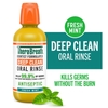 NƯỚC SÚC MIỆNG LÀM SẠCH SÂU HƯƠNG BẠC HÀ - THERABREATH DEEP CLEAN MOUTHWASH, ALCOHOL FREE, FRESH MINT, 16 OZ