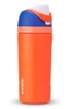 BÌNH NƯỚC CÁCH NHIỆT BẰNG THÉP KHÔNG GỈ CÓ ỐNG HÚT DÀNH CHO BÉ - OWALA KIDS FREESIP INSULATED STAINLESS STEEL WATER BOTTLE WITH STRAW, BLUE CITRUS, 16 OZ