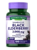 VIÊN UỐNG CHIẾT XUẤT QUẢ CƠM CHÁY HỖ TRỢ SỨC KHỎE - NATURE'S TRUTH BLACK ELDERBERRY CAPSULES, 100 VIÊN