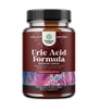 VIÊN UỐNG THẢO DƯỢC LÀM SẠCH & GIẢI ĐỘC VÀ HỖ TRỢ ACID URIC - HERBAL URIC ACID CLEANSE AND DETOX - ESSENTIAL DAILY KIDNEY CLEANSE AND URIC ACID SUPPORT FOR ADULTS, 90 VIÊN